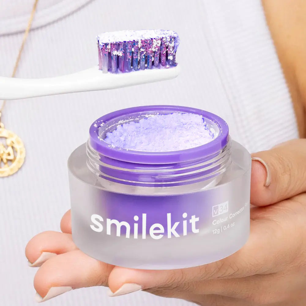 Smilekit whitening powder for discoloration